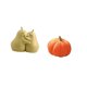 thumbnail image 5 of Sujetalibros De Cerámica Con Forma De Pera Y Calabaza Abrazada. Cojín De Peluche Decorativo. Elaborado Con Esmero. Adorno Para Estantería. Regalo Ideal Para La Habitación., 5 of 8