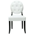 thumbnail image 1 of Modern Contemporary Kitchen Dining Side Chair White, 1 of 4