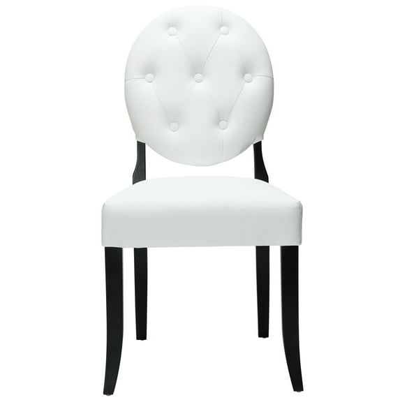 Modern Contemporary Kitchen Dining Side Chair White
