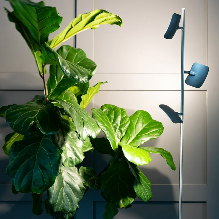 Brightech Tree LED Spotlight Bright 3 Light Standing Floor Lamp Pole Silver
