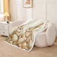 thumbnail image 2 of Erosebridal Eggs Rabbit Throw Blanket for Couch 60x80,Happy Easter Fleece Blanket,Kawaii Room Decorative, 2 of 6