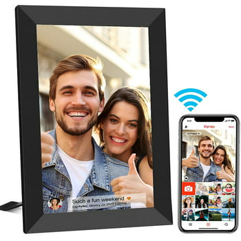 Babyltrl 10.1" Digital Photo Picture Frame with Wifi,HD IPS Touch Screen Smart Photo Frame,16GB Storage Auto-Rotate,Easy to Share Photos Videos via Frameo App,Perfect Gift for Christmas