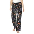 thumbnail image 2 of Kdxio Women's Comfy Stretch MushroomsPrint Drawstring Pajama Pants-X-Large, 2 of 9