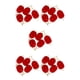 thumbnail image 3 of Greeniant Paquete de 30 soportes para sedal de pesca, carrete de baitcasting luminoso, Cable de pesca, Color sólido, tapón para deportes al aire libre, Rojo 5piezas Greeniant CBP234930, 3 of 4
