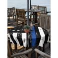 thumbnail image 2 of Outdoor Tablecloth with Umbrella Hole for Patio/Picnic/Party/Camping, Blue American Flag Waterproof Table Cloth Round Cover Washable, Vintage USA Flag Stars (Dia 54"), 2 of 9