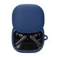 thumbnail image 2 of For Anker Soundcore Liberty 4 Pro Bluetooth Earphones Case Silicone Cover with Anti-Lost Buckle - Bl, 2 of 5