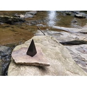 Karelia Creations Shungite Pyramid 3.5-inch Polished Reiki Charged EMF Protection Powered Gag Toy for all Age Groups