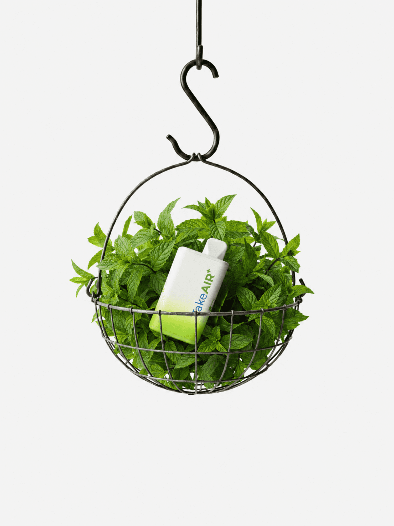 TakeAIR+ Nicotine-Free Diffuser Over 4K Puffs, All Natural, Smokeless Inhaler, Mint