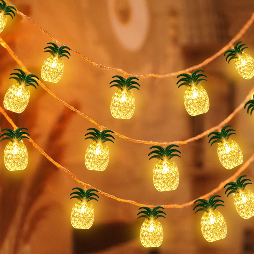 Pineapple LED String Light Lantern Party Wedding Decor Waterproof Outdoor Lamps 
