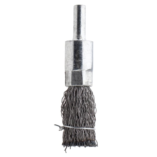 Cepillo de alambre de pluma Baoblaze de vástago de 6 mm pulido acero inoxidable