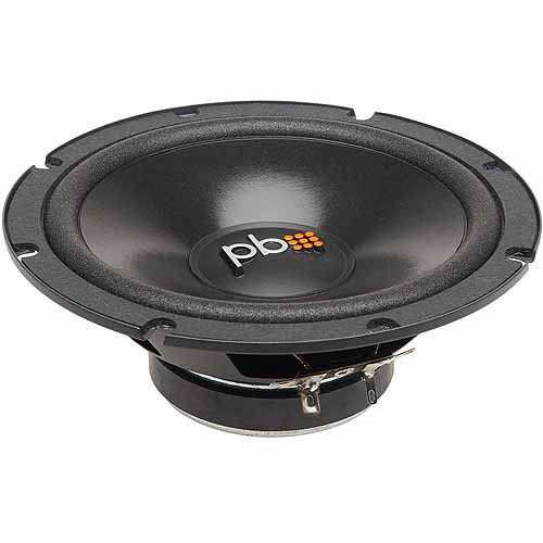 Powerbass S60C 6.5" Component Speakers, Set of 2, Black