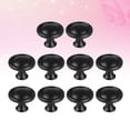 thumbnail image 1 of unbranded 20Ud Pomos Redondos De Puerta Para Muebles Y Armarios De Cocina Color Negro, 1 of 8