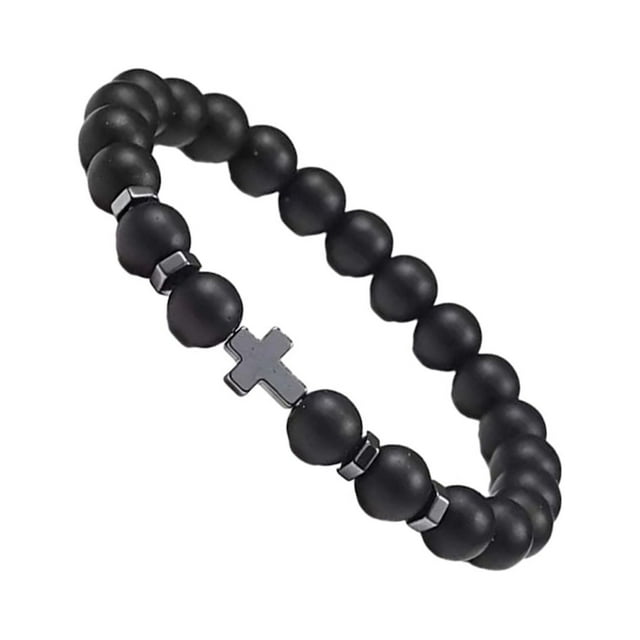 maskred Cadeaux Bracelets Unisexes avec Perles Exquises pour des Cadeaux Réfléchis Exquis 1Set Givré