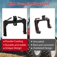 thumbnail image 5 of 3 Point Quick Hitch, 3000 lbs 3-Point Attachments with 2" Receiver Hitch, 28" Between Lower Arms, 15" ~18" Level Adjustment, Adaptor to Category 1 and 2 Tractors, 5 of 7