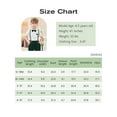 thumbnail image 2 of CARETOO Toddler Baby Boy Clothes Suit Gentleman Wedding Outfits, Formal Dress Shirt with Bowtie + Suspender Pants 1-5 Years, 2 of 18