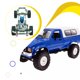 thumbnail image 4 of Kits de neumáticos de goma Ounissouiy para Motor Frame370 chasis camioneta semirremolque 1/16 WPL C14 RC, 4 of 6