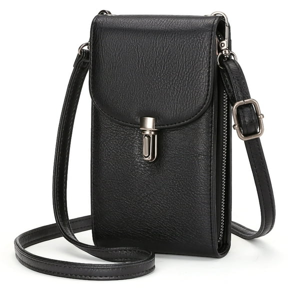 FALAN MULE Crossbody Bags for Women Trendy,Small Leather Cell Phone Crossbody Wallet Purses with Credit Card Slots