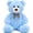 Blue, variant on MorisMos Bow Tie Teddy Bear Stuffed Animal, 20" Classic Stuffed Cuddly Hugging Bear