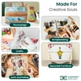 thumbnail image 4 of European Excellency, Premium European Printed Decoupage Paper for Crafts, Rice Paper for Decoupage, Scrapbooking Paper, Christmas Holiday Arts and Crafts Supplies, A4 (Christmas Cuties - 2 Sheets), 4 of 7