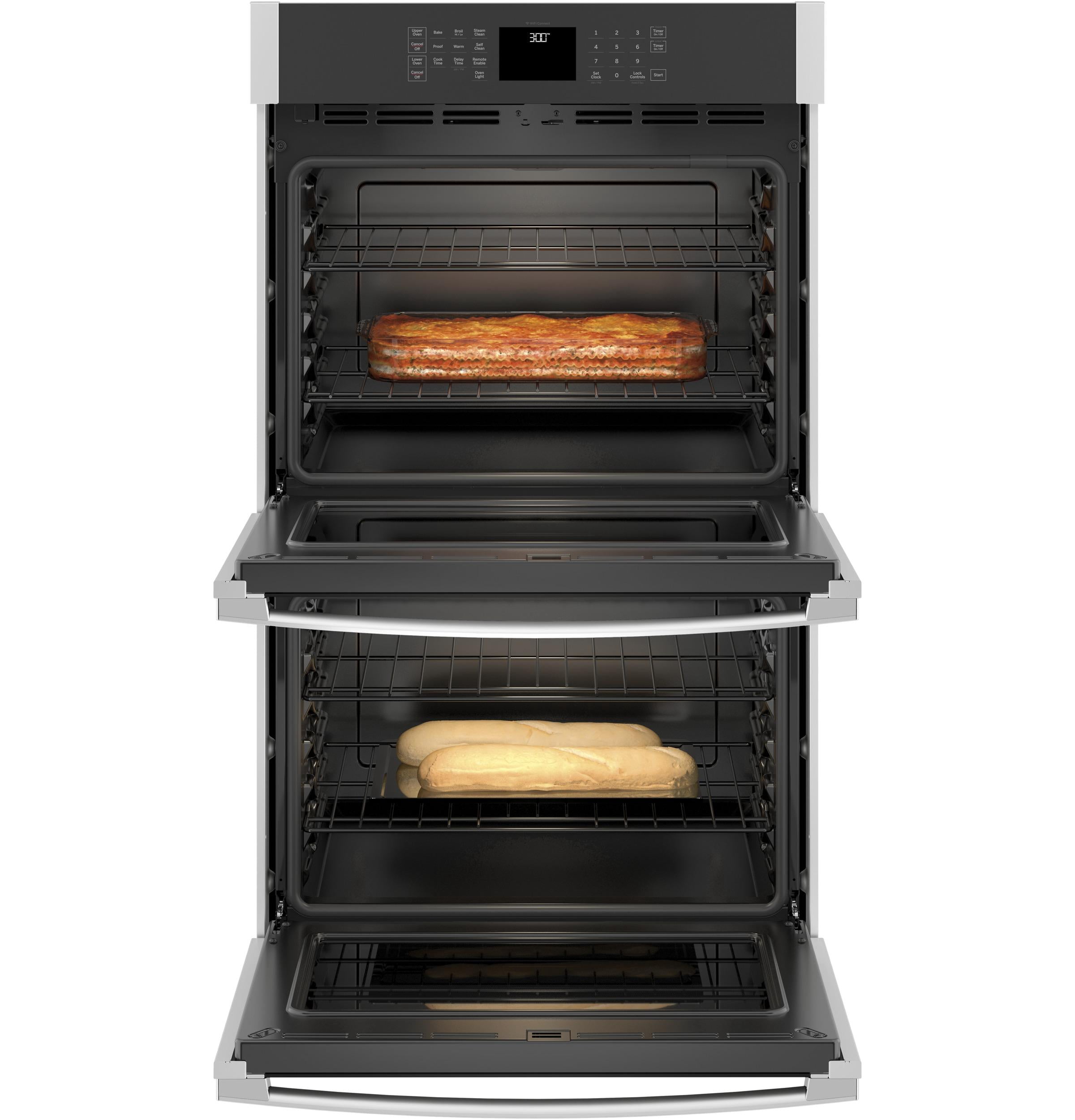 GE JTD3000SNSS 30 Inch Smart Built-In Electric Double Wall Oven