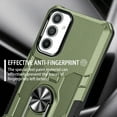 thumbnail image 6 of Phone Case for Samsung Galaxy A54 5G Case, A54 5G Phone Case Built in 360 Rotating Ring Stand, Luxury Heavy Duty Armor Hard PC Soft TPU Slim Phone Case for Samsung Galaxy A54 5G - Green, 6 of 10