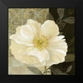 thumbnail image 2 of Coulter, Cynthia 20x20 Black Modern Framed Museum Art Print Titled - Midnight Poppy Closeup II, 2 of 5