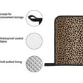thumbnail image 4 of Leopard Oven Mitts and Pot Holders Sets 4 pcs, Kitchen Oven Gloves Heat Resistant BBQ Gloves Non Slip for Chef, Cooking, Baking, 4 of 6