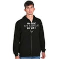 thumbnail image 5 of US Air Force Hero Airman Wife Zip Hoodie Sweatshirt Men Brisco Brands S, 5 of 6