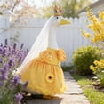 thumbnail image 3 of WMTOKK Porch Goose Statue 23 in Large White Garden Goose Decoration Outdoor Yard Porch Goose Ornament Lawn Patio Display, 3 of 5