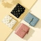 thumbnail image 5 of YINHEXI - portafolios para mujer, portafolios para tarjetas, pequeño cartera con bloqueo RFID, bonita portafolios pequeña de piel para mujeres, niñas, mujeres, Blanco apagado, Minimalista, 5 of 5