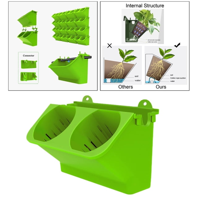 Caja Vertical de jardín CUTICAT para jardinería exterior e interior invernadero claro