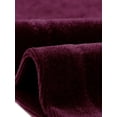 thumbnail image 5 of DARING DIVA Women's Vintage Velvet Long Sleeve Button Down Shirt Blouse L Dark Red, 5 of 6