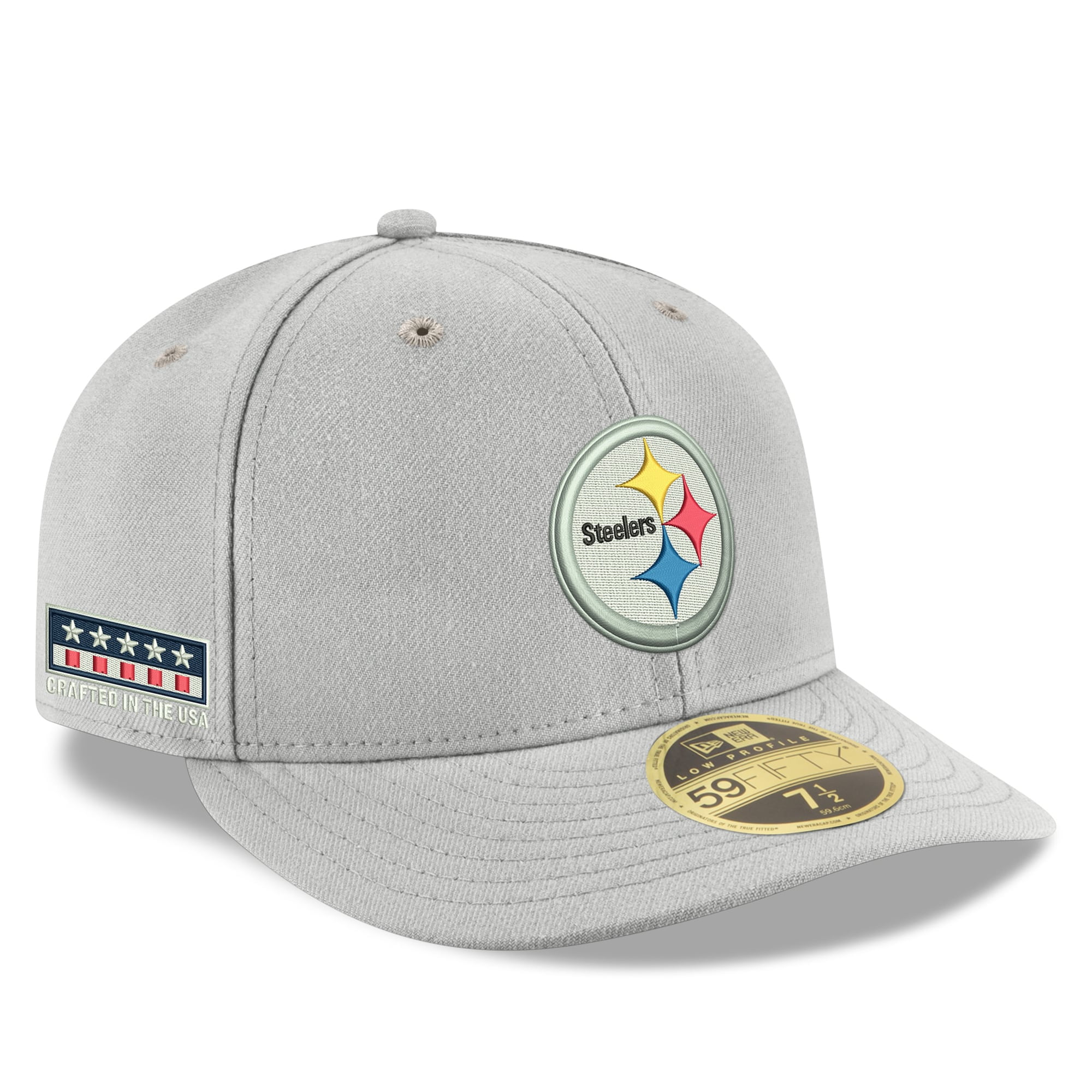 steelers fitted cap