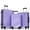 Light Purple, variant on Tripcomp Luggage 3 Piece Set,Suitcase with Spinner Wheels Hardside Lightweight Luggage 20in24in28in.(Blue)