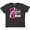 Retro Heather Black, variant on Inktastic Breast Cancer Awareness I Support My Mom with Pink Ribbon Youth T-Shirt