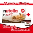 thumbnail image 5 of Hazelnut Nutella Spread (0.88oz) & 36-Pack B-Ready Wafer Bars Snack Bundle, 5 of 6