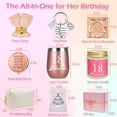 thumbnail image 2 of 18th Birthday Gifts For Girls, 18 Year Old Girl Birthday Gifts, Happy 18th Birthday Basket Gifts Box for Best Friends Female Daughter Sister Her Girlfriend Coworker Bestie Women Birthday Unique, 2 of 3