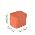thumbnail image 4 of Odear Portable Leather Watch Organizer Single Travel Watch Case with Soft Pillow, 4 of 8