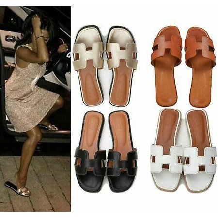 

Womens Summer Beach Flat Sandals Female Slippers Outdoor Wedge Sandals Plus Size
