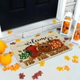 thumbnail image 2 of Fall Front Door Mat Decor, Fall Outdoor Welcome Mat, Autumn Tis The Season Football Doormat Outdoor Rug, 17" x 30", 2 of 6