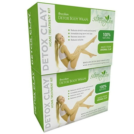 Detox Body Wrap for Weight Loss - (2 Boxes- 16 (Best Detox Body Wrap)