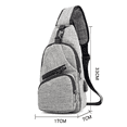 thumbnail image 2 of Sling Bag - Mochila de hombro Bolsas de pecho Crossbody Daypack para mujeres y hombres MFZFUKR CPB-US-CJZ601-7, 2 of 5