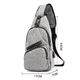 thumbnail image 2 of Sling Bag - Mochila de hombro Bolsas de pecho Mochila cruzada para mujeres y hombres, 2 of 5