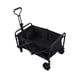 thumbnail image 1 of Carrito de camping plegable Nikou de tela Oxford negro para exteriores, 1 of 15