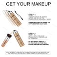thumbnail image 3 of Base de maquillaje en aerosol AirBrush KYDA Silky #310 Sunny Beige, 70 ml, 3 of 9