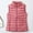 Pink, variant on EGNMCR Puffer Vest Women, Sleeveless Parkas for Women,Women Sleeveless Hood Winter Puffer Vest Outwear Women Warm Long Sleeve Zipper Down Jackets Sleeveless Parkas Coats Tops Wth Pocket Women Coat