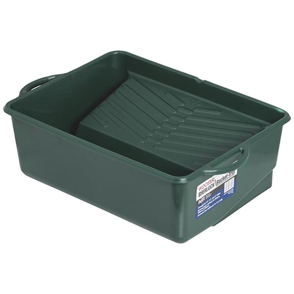 3-Pack of 14" Wooster BR414 Sherlock Bucket-Tray Solvent Resistant Roller Tray