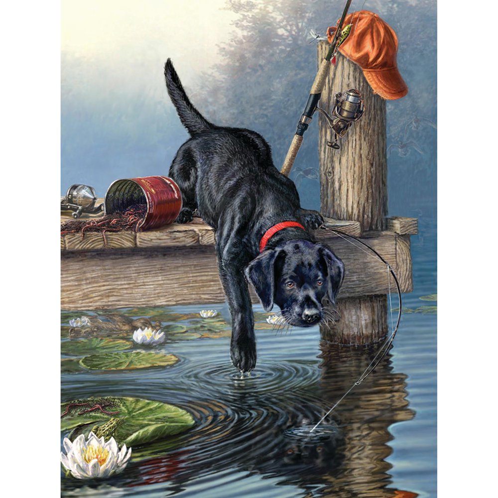 Reeves Artists' Collection Paint by Numbers Set, 9" x 12", Ripples