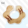 thumbnail image 3 of Bingfone Vintage Baseball Soft Bibs For Baby Boy Girl 360 Rotate Petal Absorbent Bibs Washable For Drooling Teething, 3 of 9
