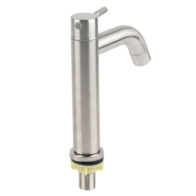 Grifo de agua fría Jadeshay Acero inoxidable G1/2 Cepillado